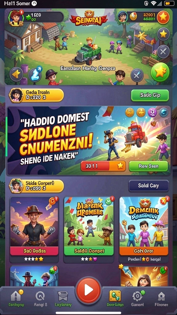 333v - Tangkapan layar menampilkan grafik yang memukau dan detail level.