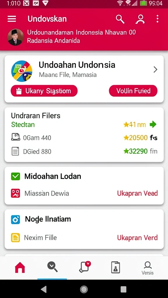 8qr - Mode malam untuk kenyamanan penggunaan.