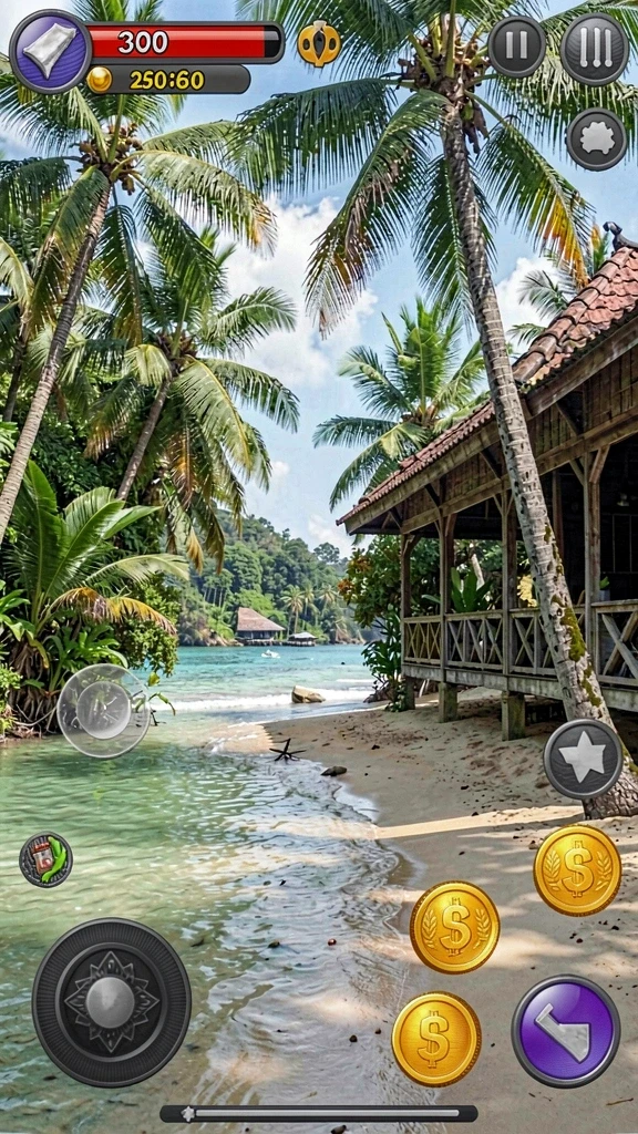d73 - Tangkapan layar dari gameplay yang mendebarkan di D73.