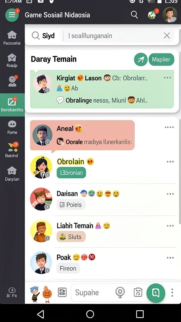 gems365 - Screenshot 1 menampilkan dunia permainan yang penuh warna.
