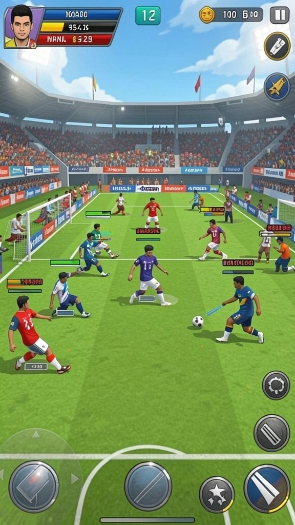 goal55 - Mode multiplayer yang seru untuk bersaing dengan teman.