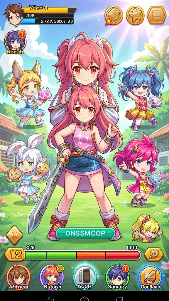 idn777 - Tangkapan layar dari mode permainan multiplayer yang seru.