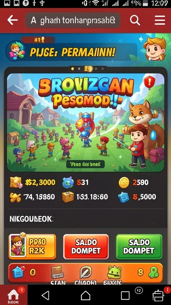 ind666 - Tangkapan layar menunjukkan grafis menawan dari game.