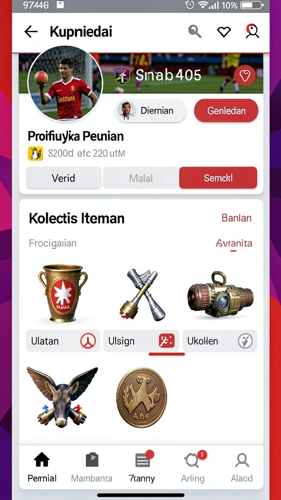 n06 - Karakter unik yang siap menjelajah dunia.