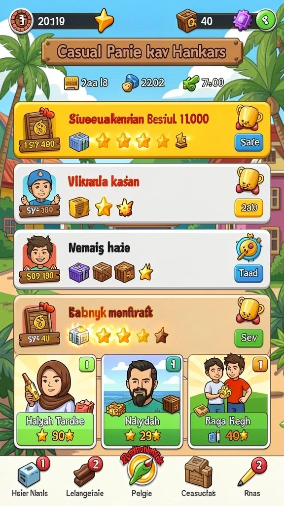 poa88 - Screenshot 1: Menampilkan karakter utama dalam aksi.