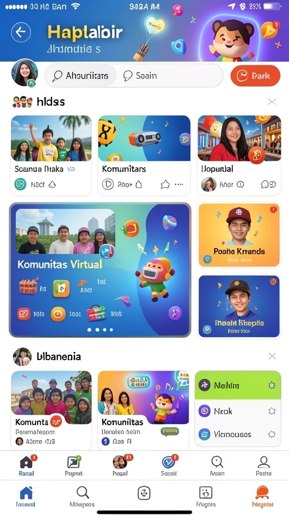 rprp777 - Tampilan antarmuka pengguna yang sederhana dan mudah dinavigasi.
