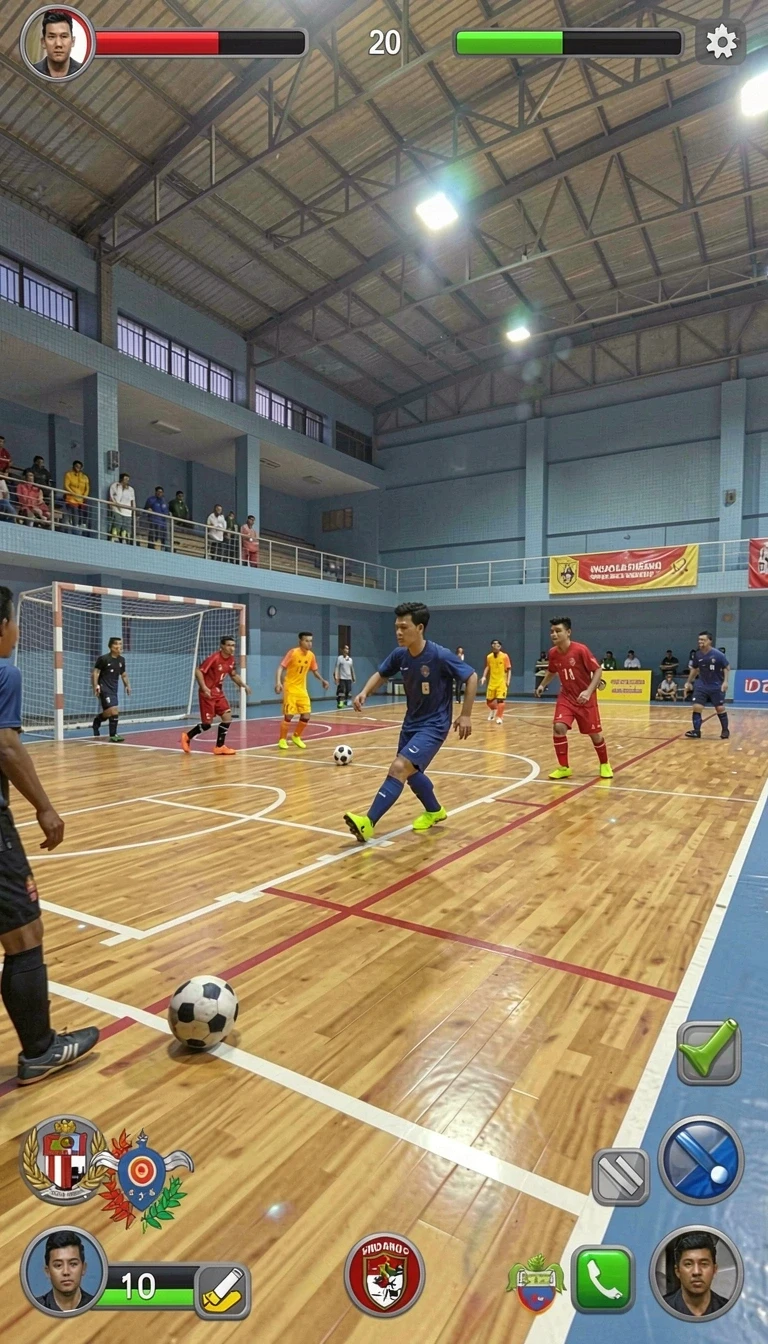 rt99 - Mode permainan menantang yang dapat dipilih.