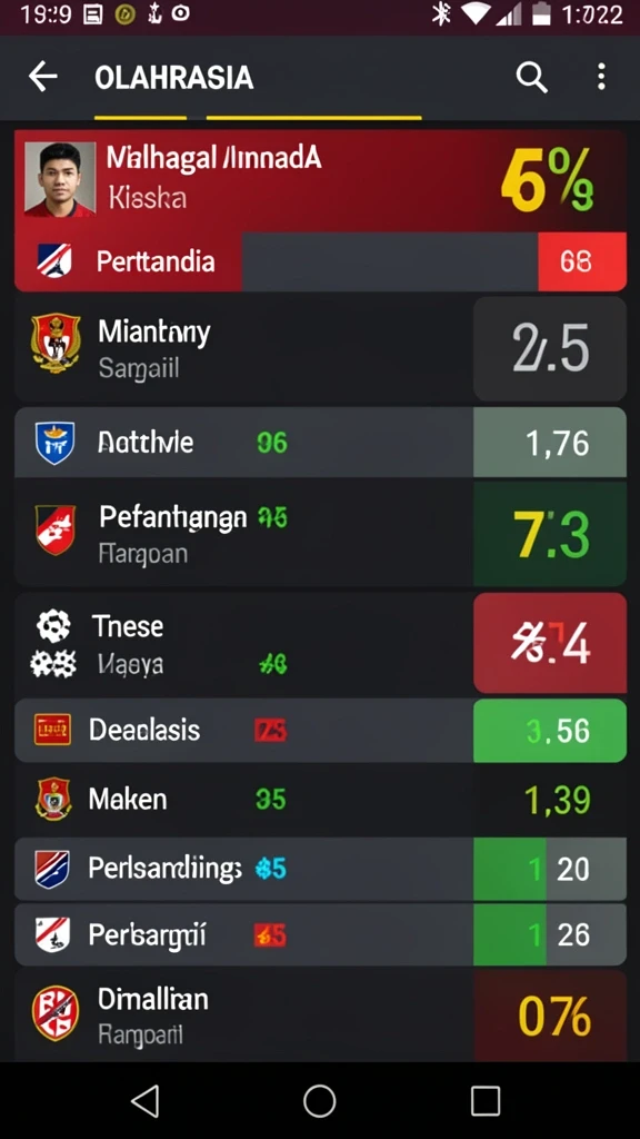 stadium77 - Tampilan antarmuka yang intuitif dan mudah digunakan.
