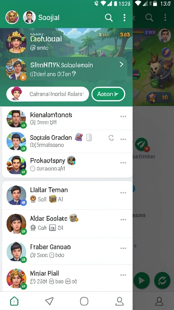winboss - Tampilan awal permainan dengan antarmuka yang menarik.