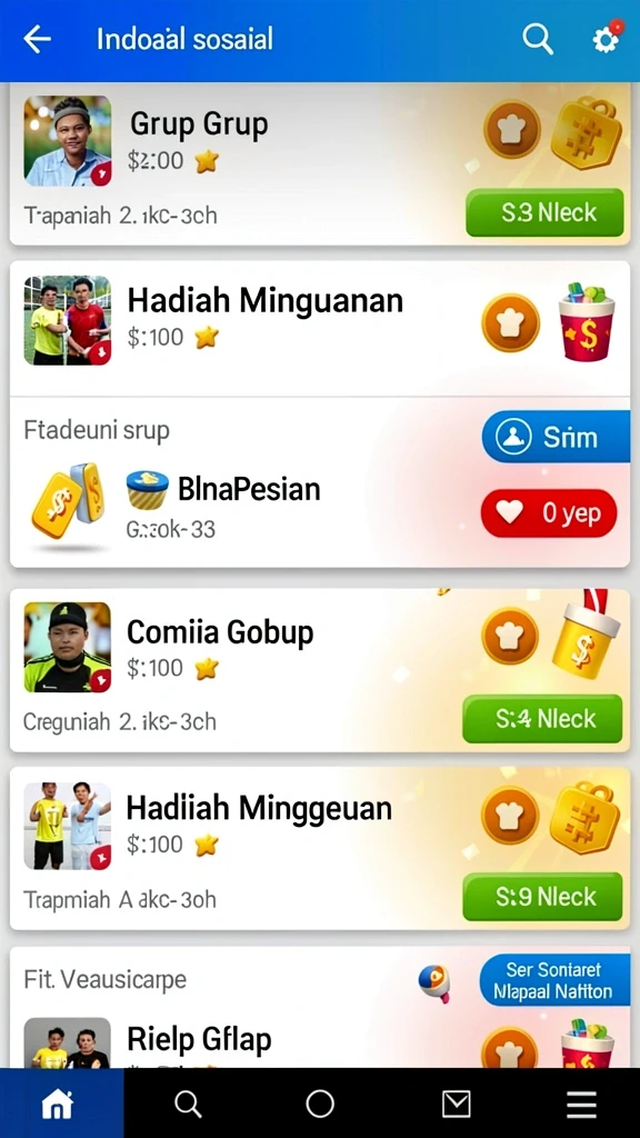 winpkr - Fitur chat untuk berinteraksi dengan pemain lain.